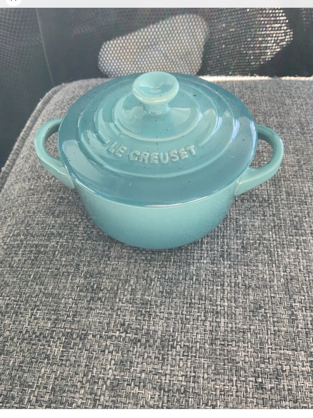 Le Creuset Aqua Blue Round Dutch Oven
